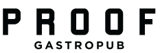 Proof Gastropub Logo